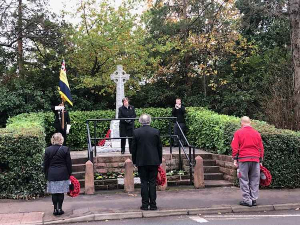 The Last Post sounded out as Remembrance was marked in Haslington.