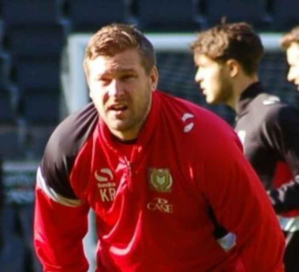 Karl Robinson: Crewe boss ready to 'shake his hand'.