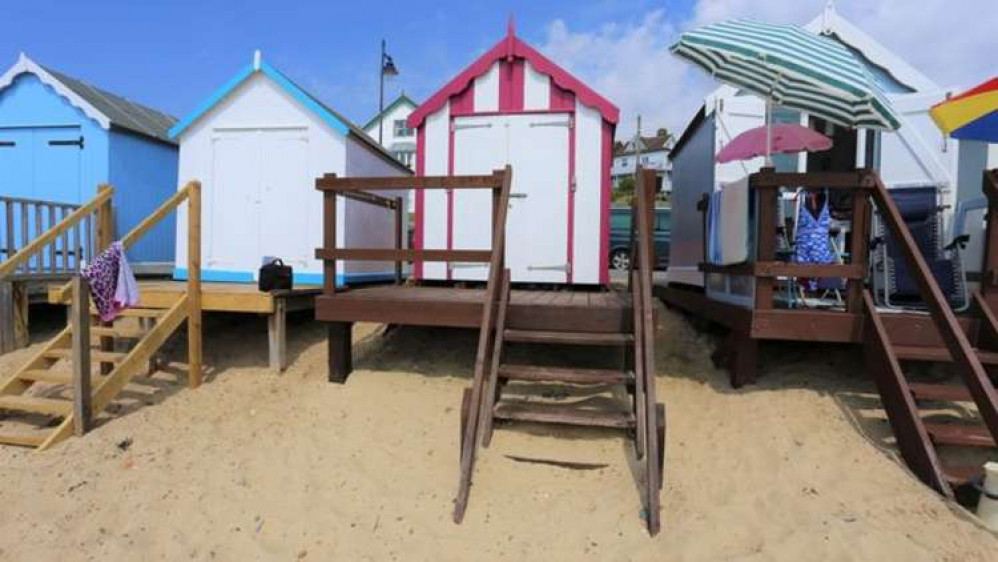 Old Felixstowe beach hut (picture credit: Diamond Mils and Co)