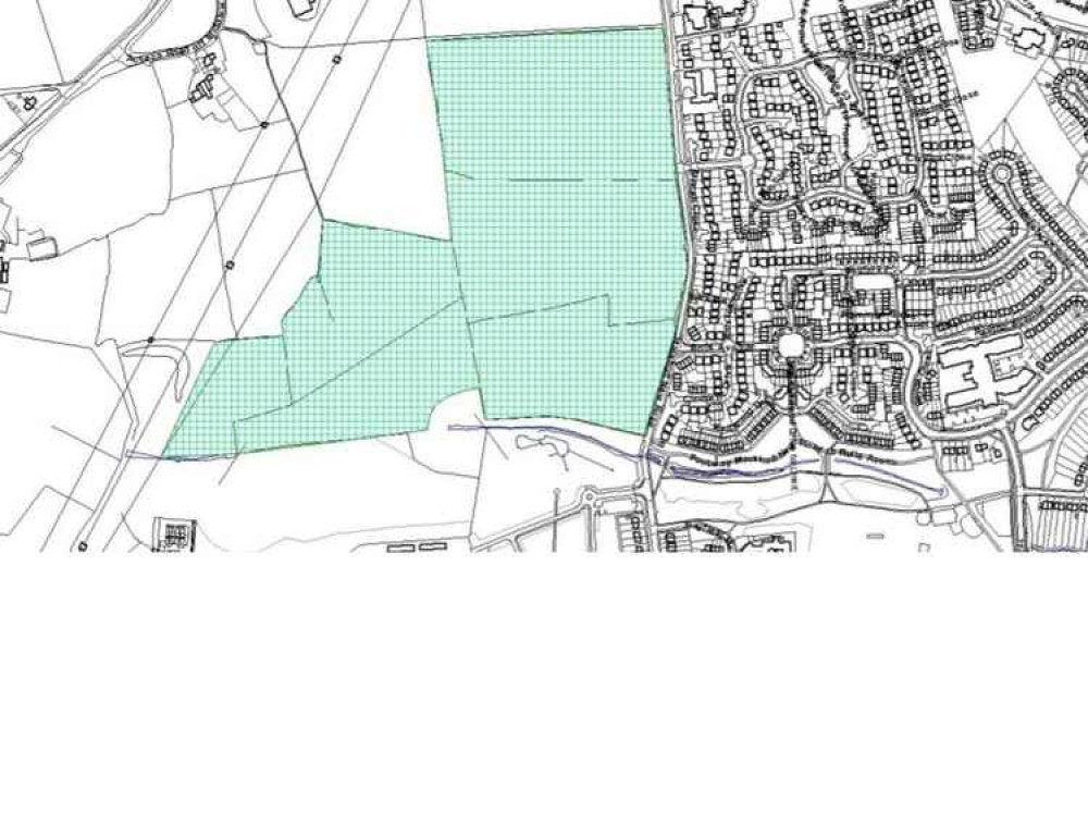 A 400-home housing estate is planned for land off Minshull New Road.