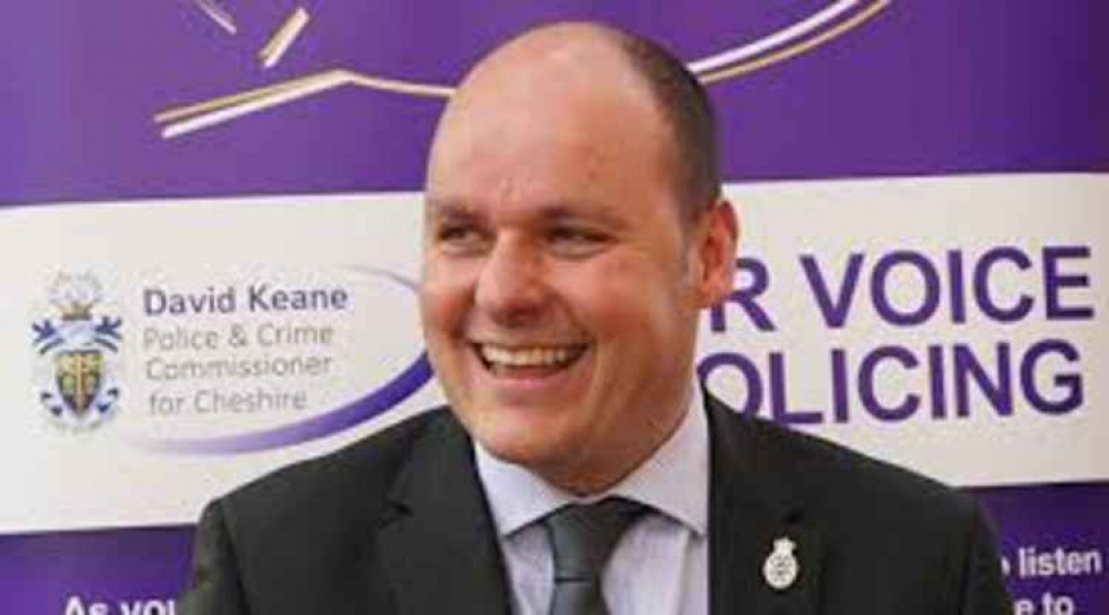 Police and Crime Commissioner David Keane.