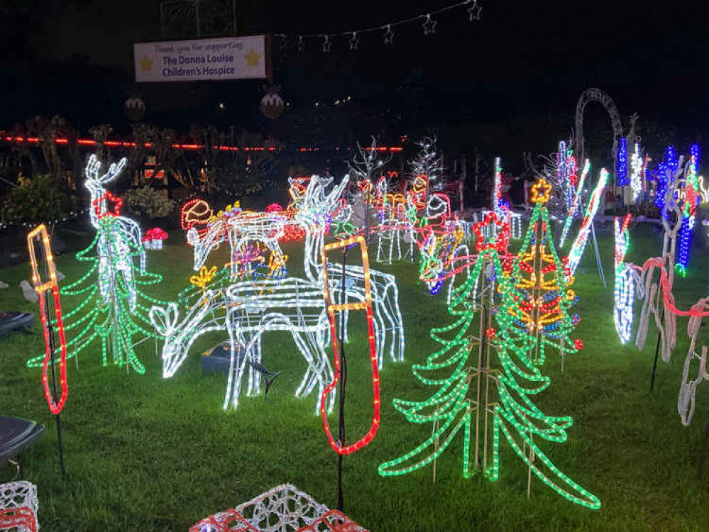 Weston Christmas Lights Display.