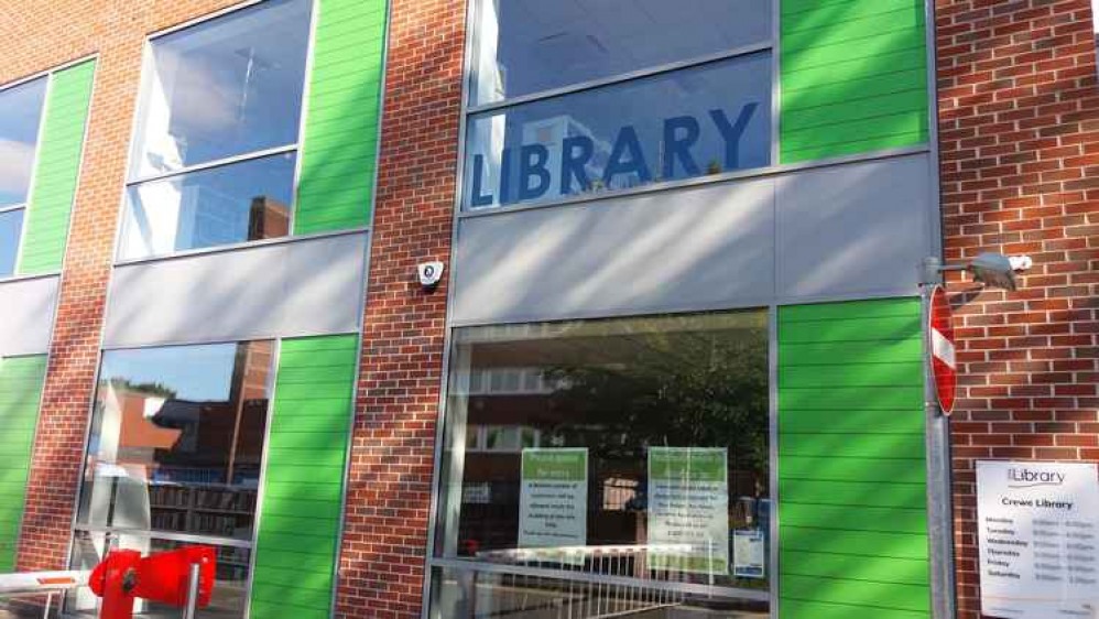 Crewe Library has started an order and collect service.