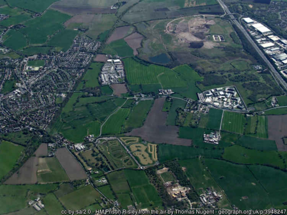 HMP Risley is the centre of a probe which has seen five people from Crewe and Alsager arrested.