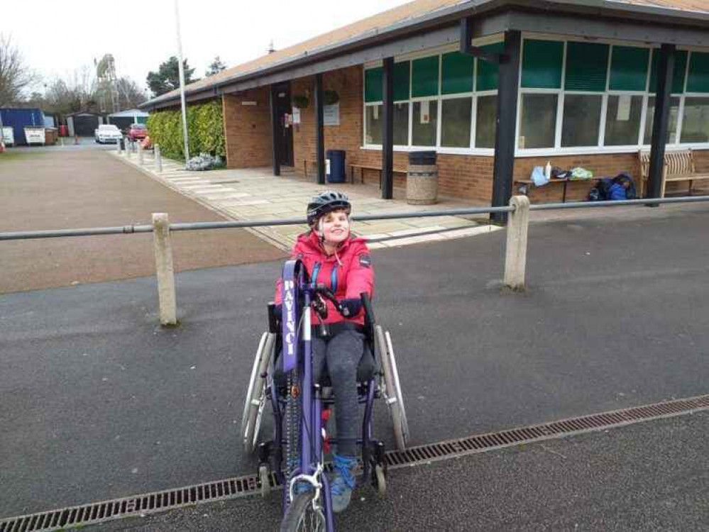 The cycling sessions at Cumberland Arena have proved popular.