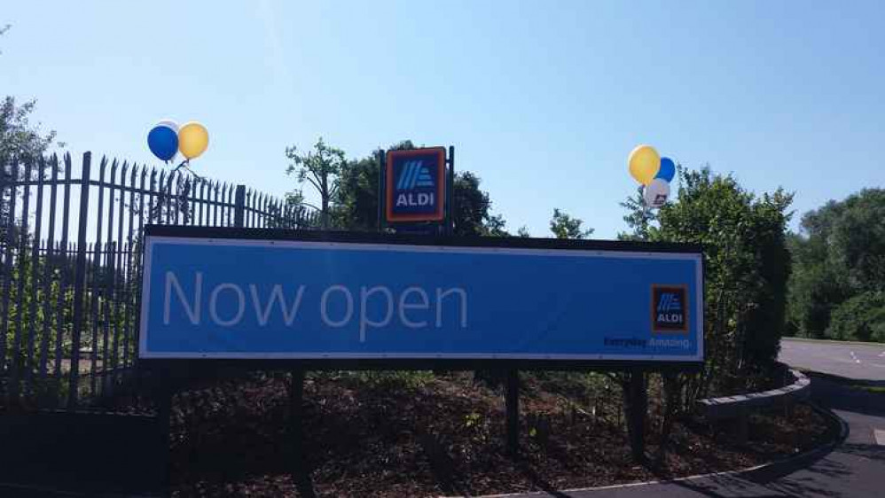 Aldi opened a new store at University Way last summer.