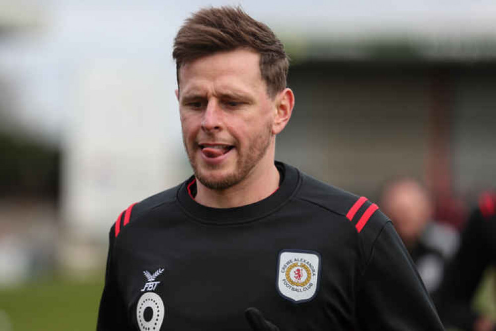 Chris Porter: prolific and enduring with 48 goals in 148 games for Crewe.