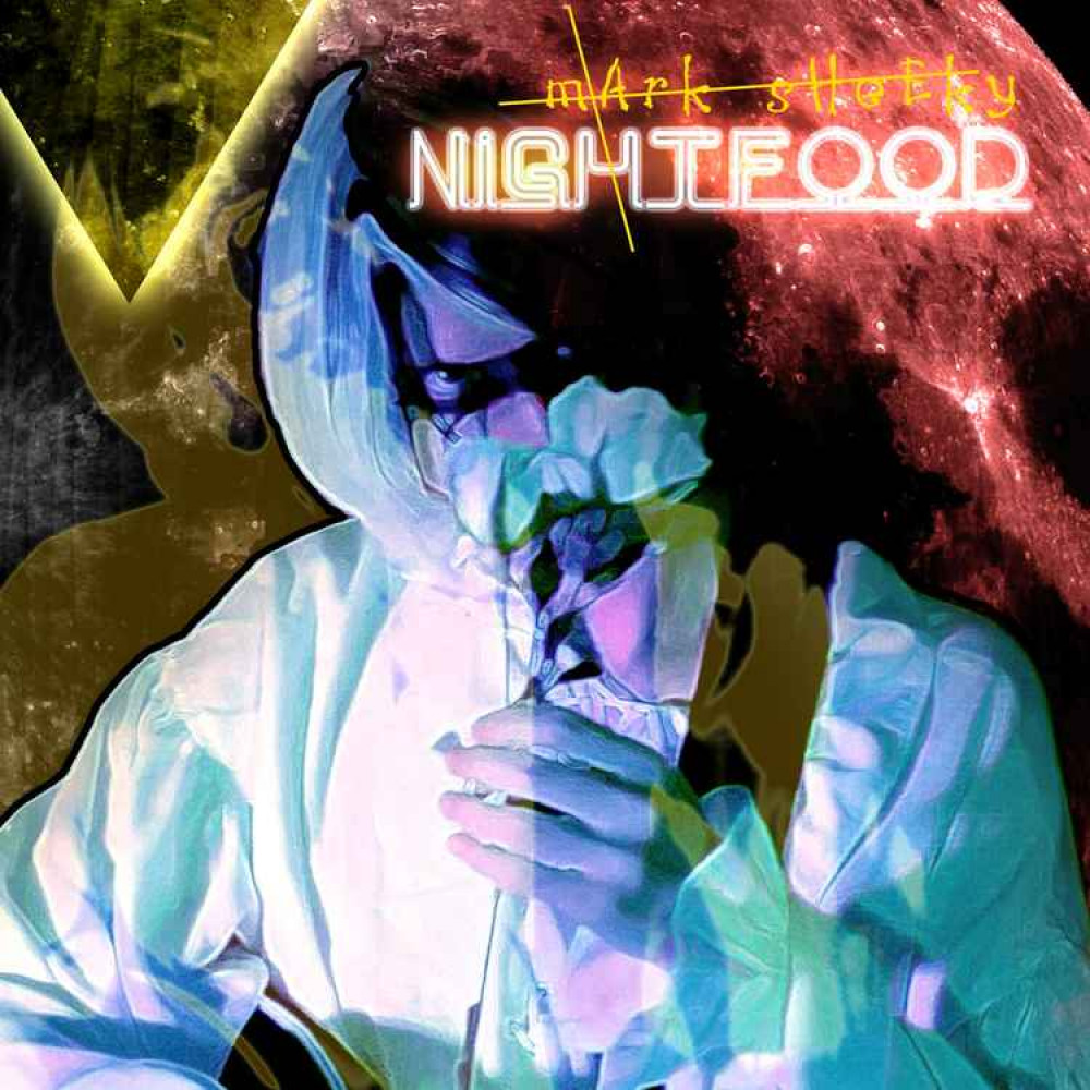 The cover of Mark's latest musical release, 'Nightfood'.