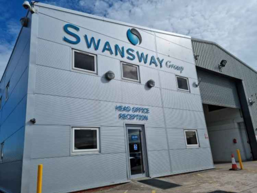 Swansway Group's head office at Gateway, Crewe.