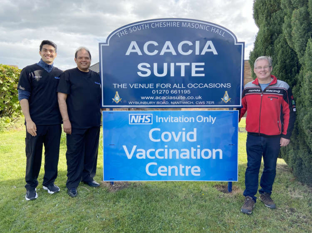 Jabs have also been administered at the Acacia Suite in Willaston.