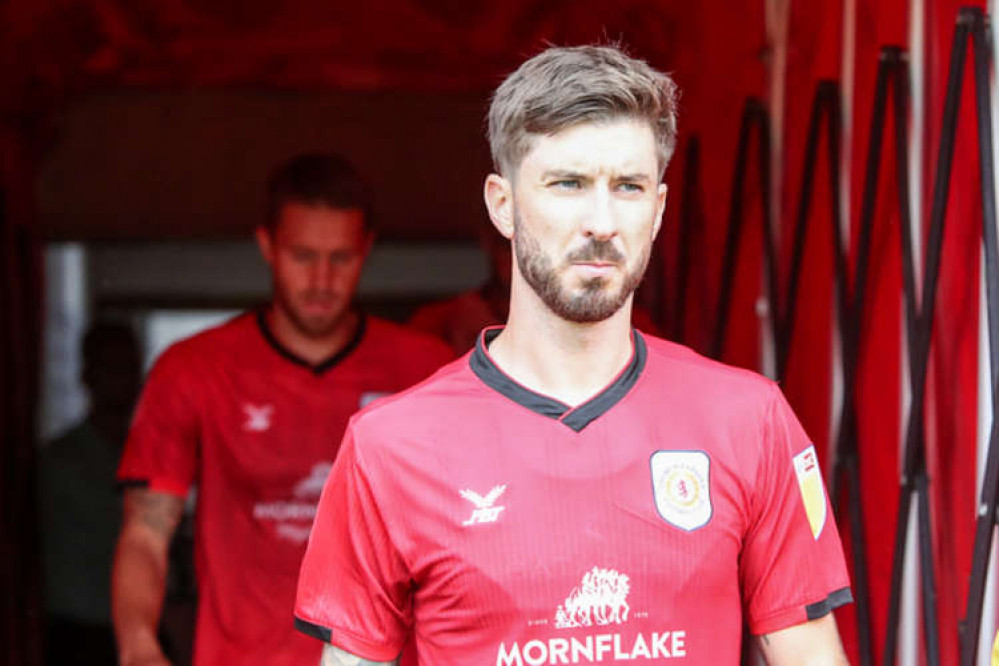 Luke Murphy: went close to drawing Crewe level in each half. Luke Murphy: went close to drawing Crewe level in each half.