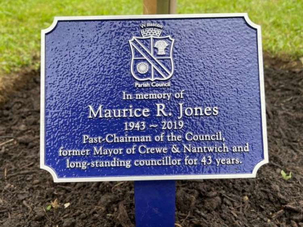 Councillor Maurice Jones served on the parish and borough council.