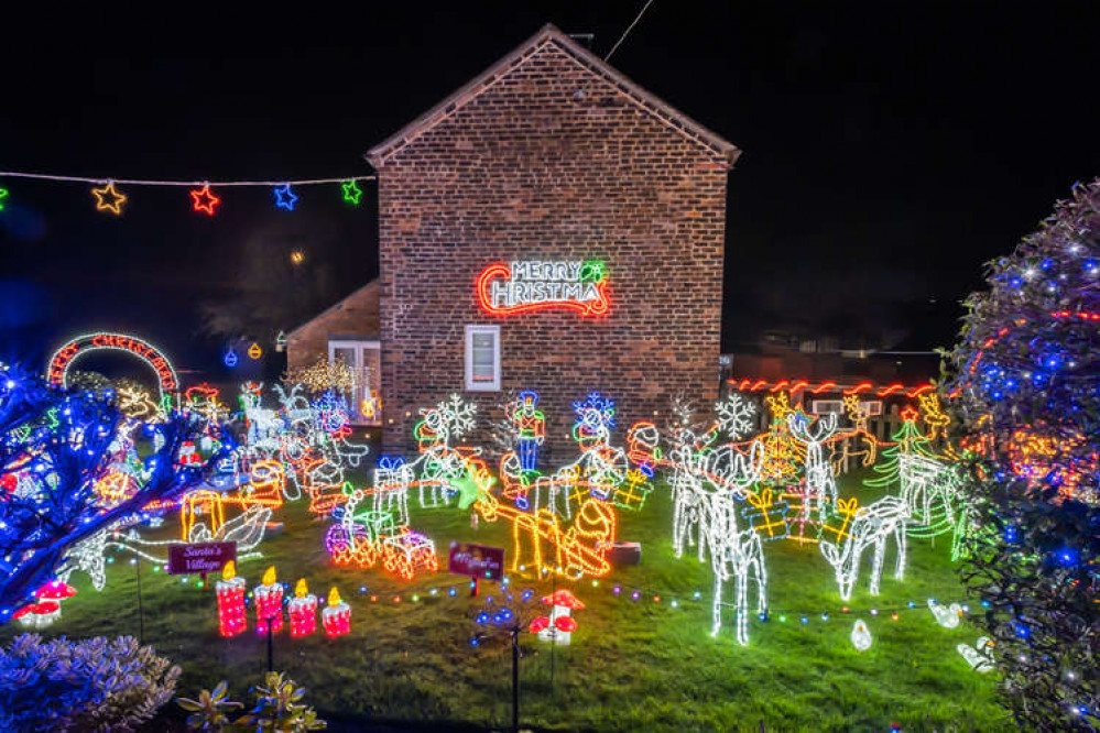 The spectacular lights show at Graham's family farm has wowed thousands of visitors over the years.