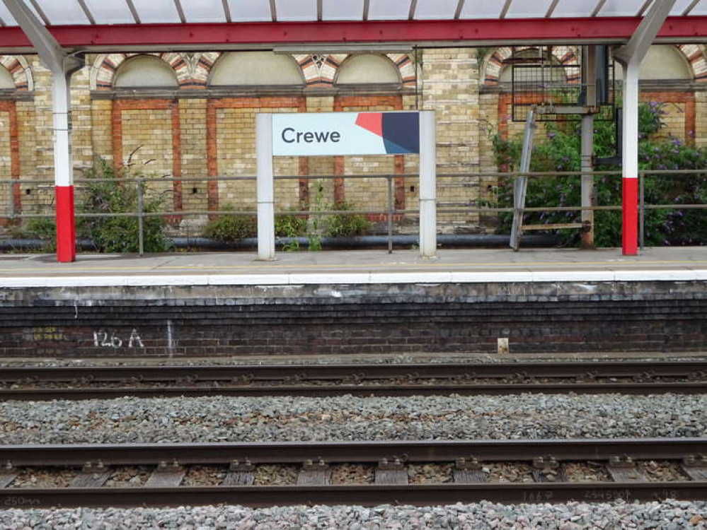 Crewe is among 48 rail stations in the poll.