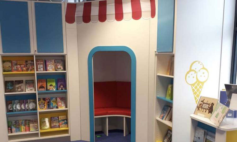 Felixstowe library refurbed