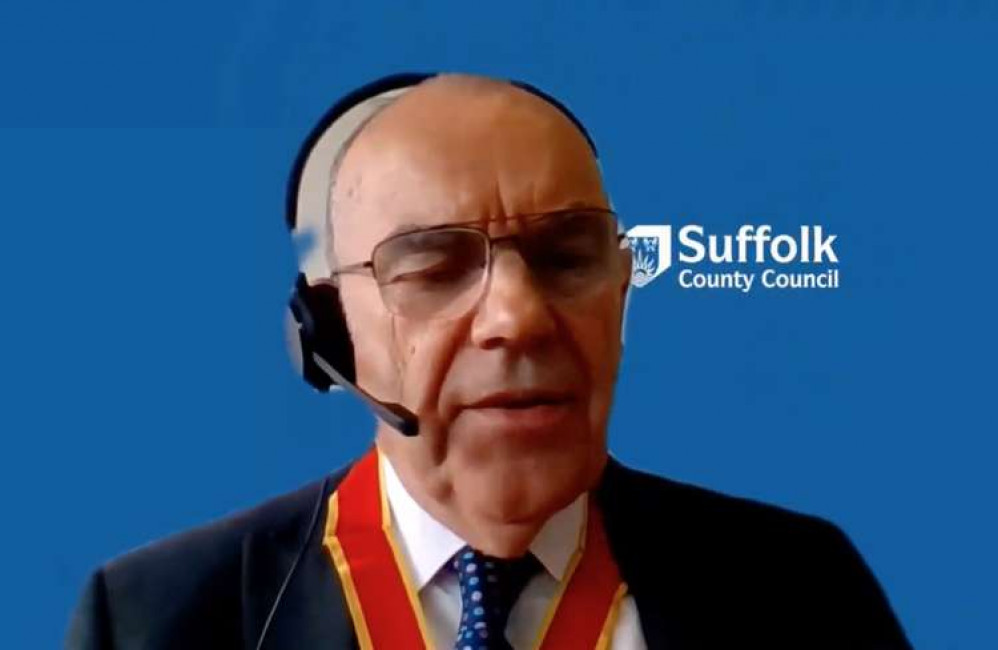 Felixstowe councillor Graham Newman does not want emergency scrutiny meeting Felixstowe councillor Graham Newman does not want emergency scrutiny meeting