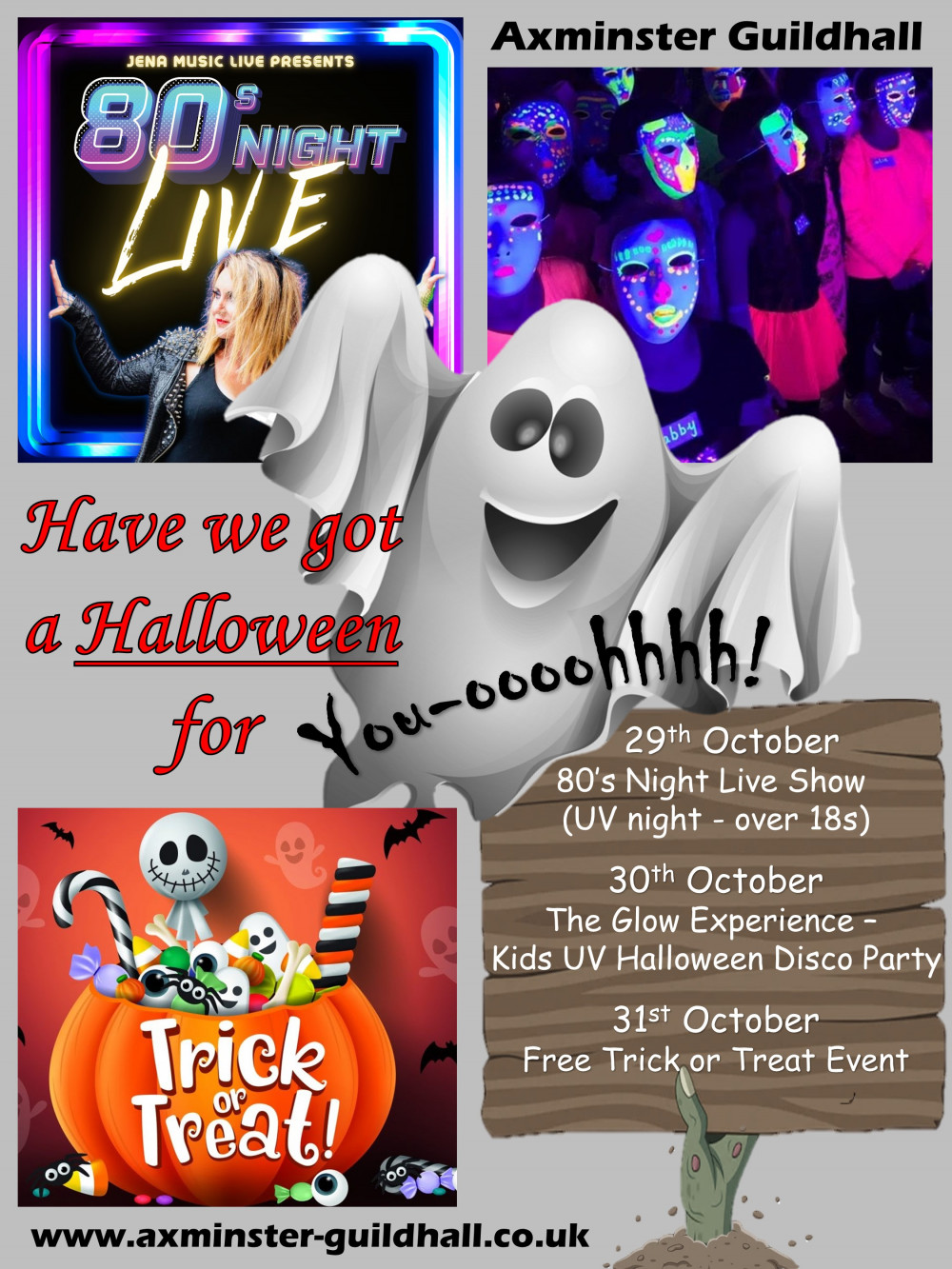 Axminster Guildhall is planning a Halloween extravaganza this October