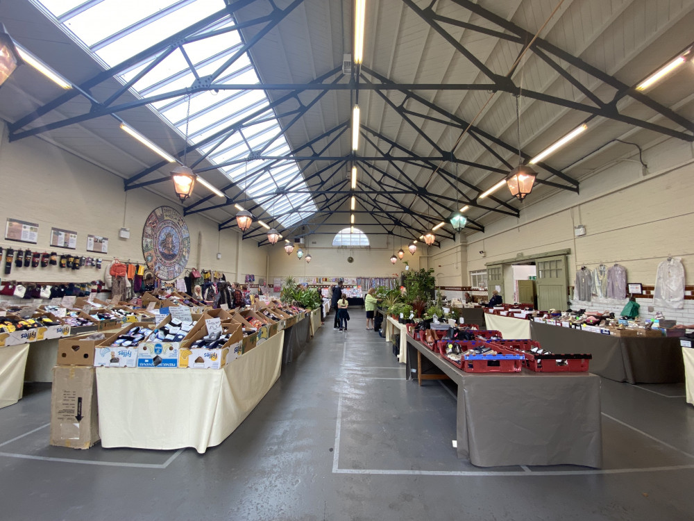 The Trestle Market in Leek.