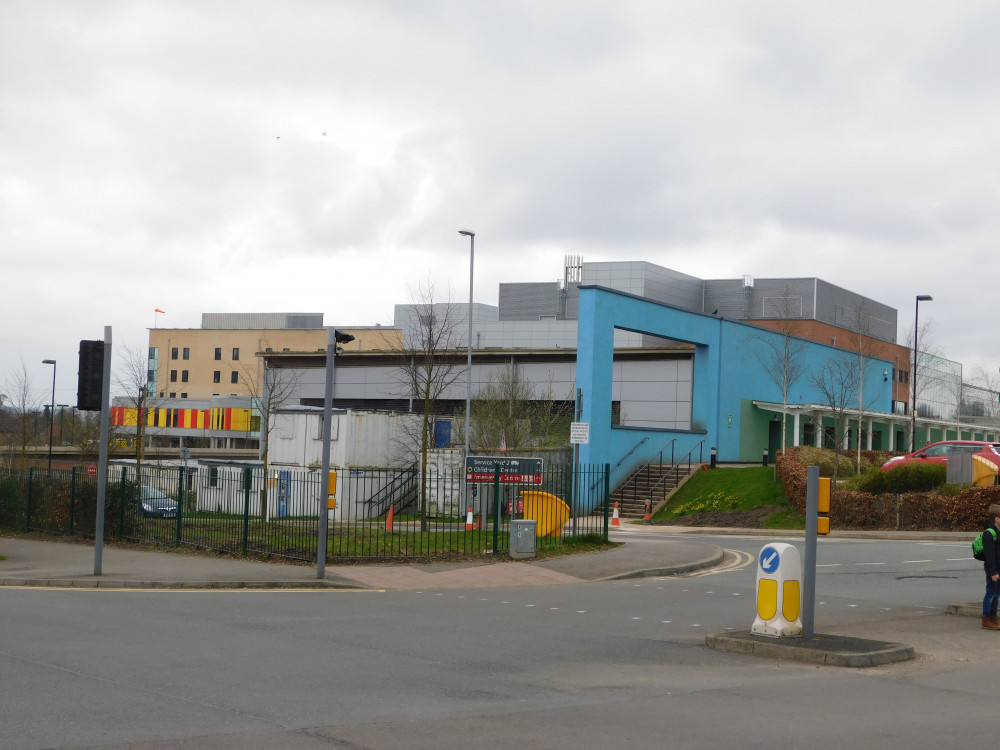 Royal Stoke University Hospital Main Building.