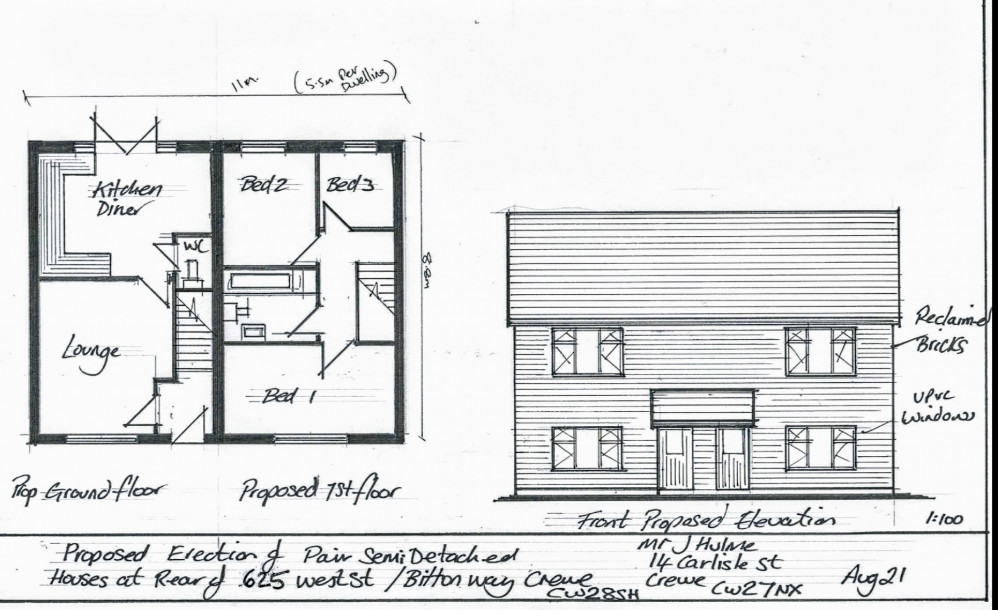 What one of the homes would look like (Cheshire East Planning).