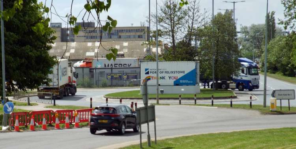 Police investigating killing at Felixstowe lorry park