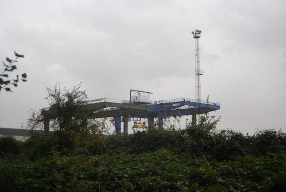 Overhead cranes at the port - Credit: N. Chadwick - geograph.org.uk/p/3305191