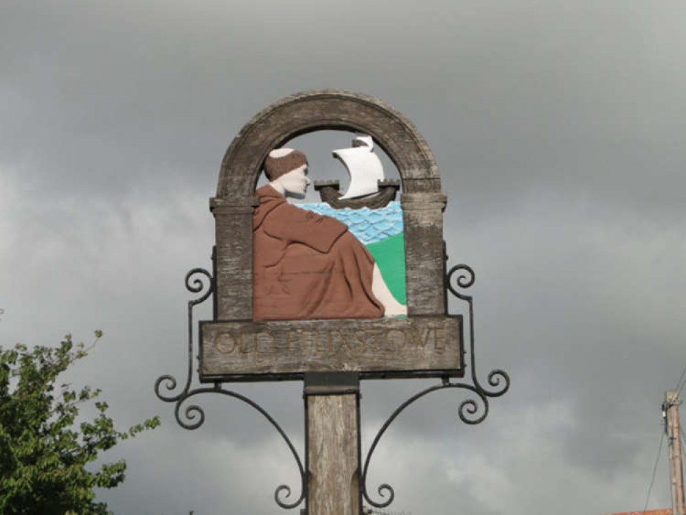 Village sign for Old Felixstowe - Credit: Adrian S. Pye - geograph.org.uk/p/4175056