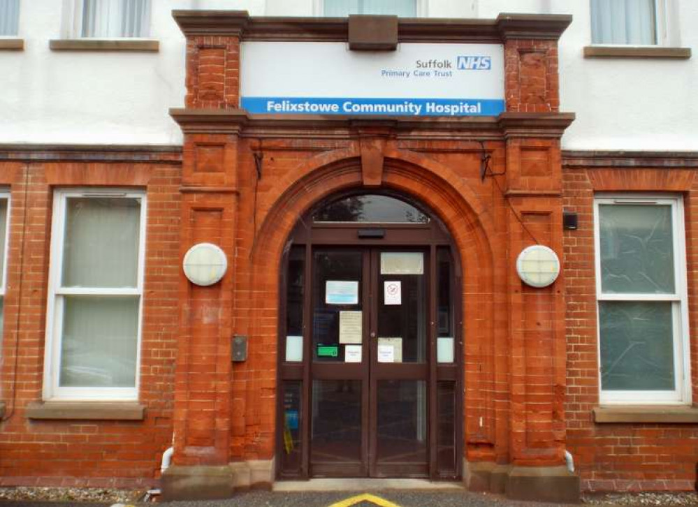 Felixstowe community hospital suspending visiting as from Wednesday