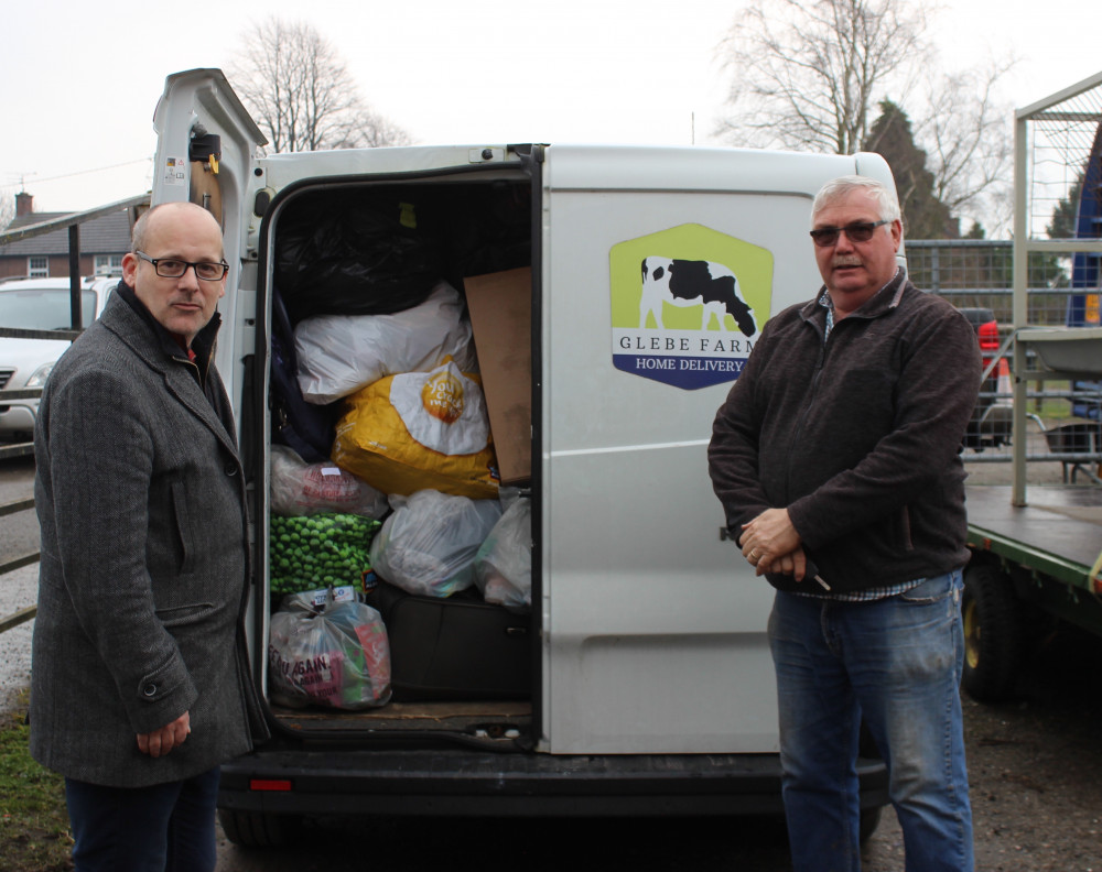 We reported previously how the rotary club has a collection point at Glebe Farm.