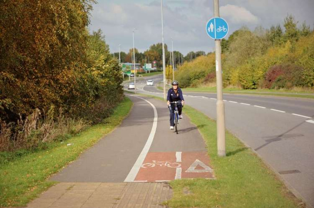 Cheshire East Walking and Cycling Champion Suzie Akers Smith.