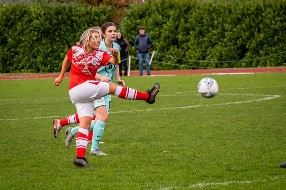 Crewe Alex Ladies were in action against Mersey Rail (Pictures: courtesy of Peter Robinson).