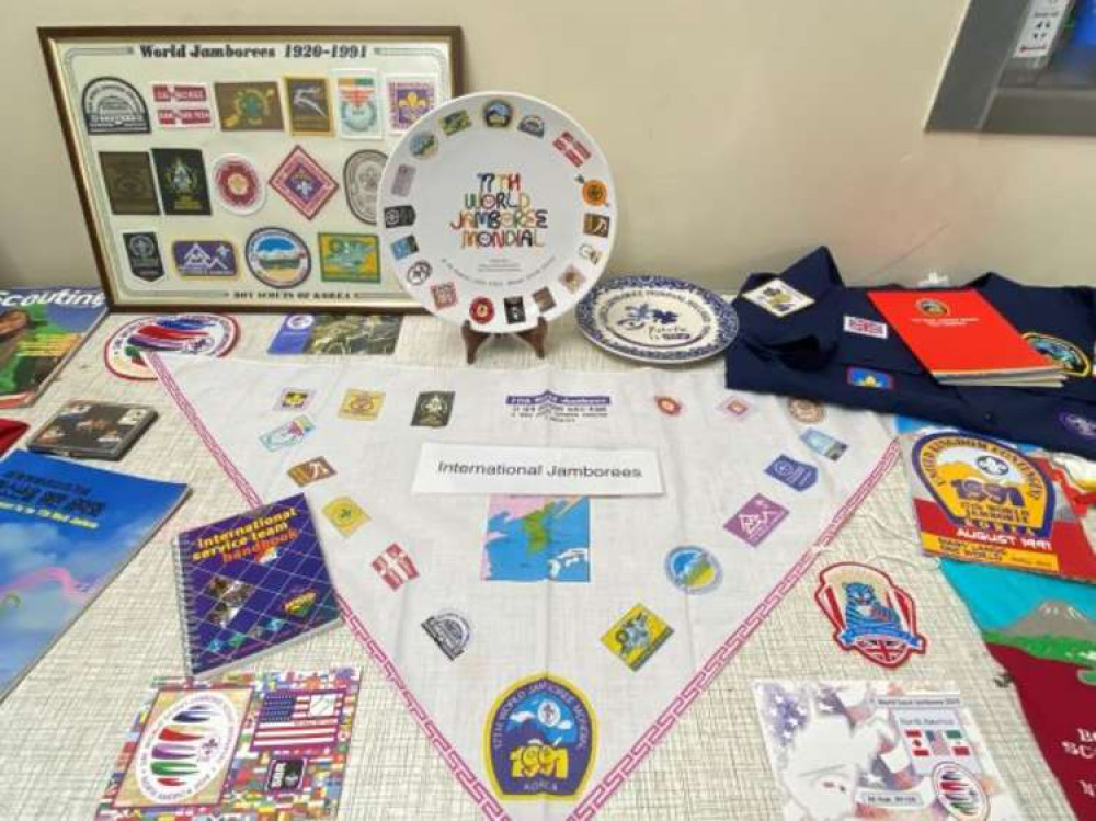 The World Scout Jamboree Display.