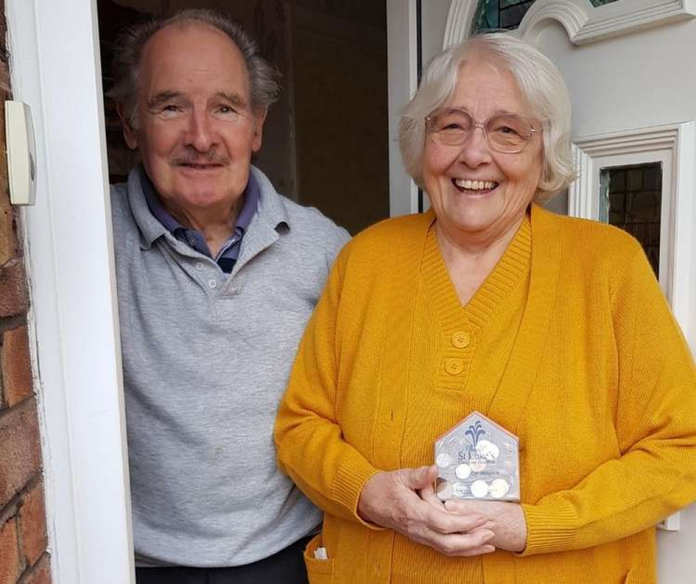 Pauline Howarth and her husband, Graham. Pauline Howarth and her husband, Graham.
