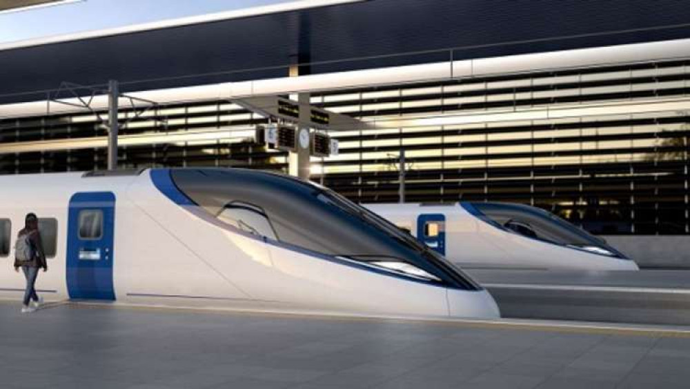 Part of the manufacture of high-speed trains will take place at Alstom's Crewe site.