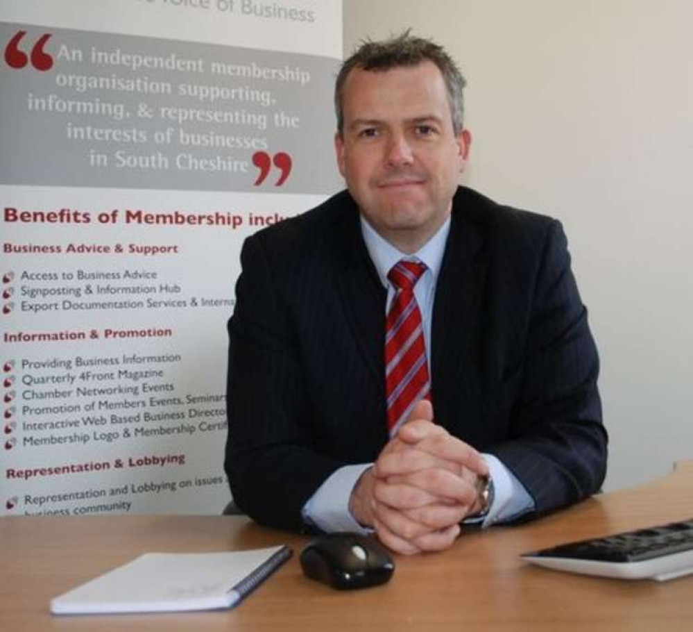 Chamber Chief Executive Paul Colman: '"We will make sure the business voice is heard at national level'.