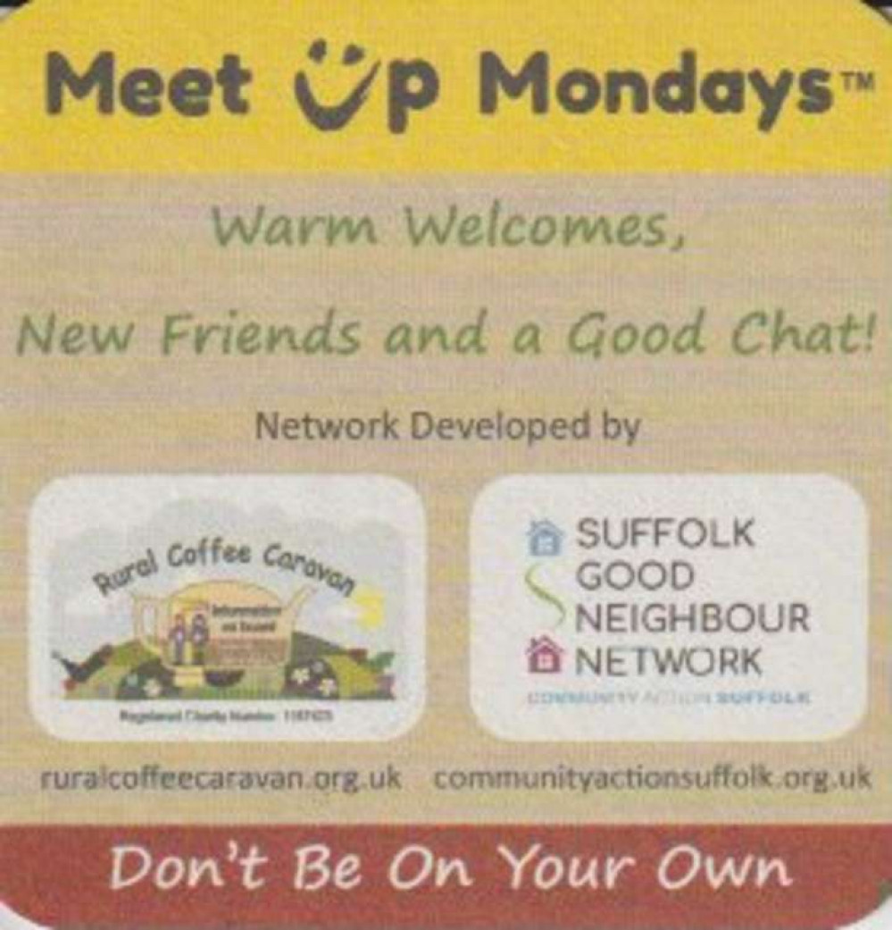 All welcome to Meet up Monday at the Boardwalk on Felixstowe pier, each week from 9am All welcome to Meet up Monday at the Boardwalk on Felixstowe pier, each week from 9am