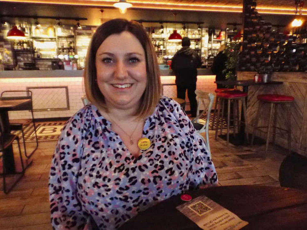 Happy to chat, Heidi Manning, Boardwalk's assistant manager Happy to chat, Heidi Manning, Boardwalk's assistant manager