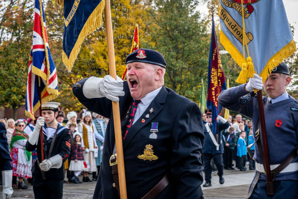 After 2020's low key event crowds were back for Remembrance Sunday.