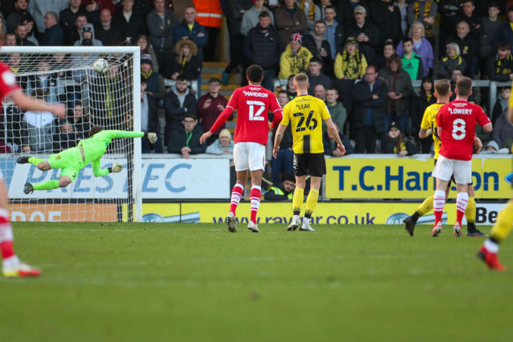 Tommy Lowery's fine finish levelled the contest in the first half (Picture credit: Kevin Warburton).