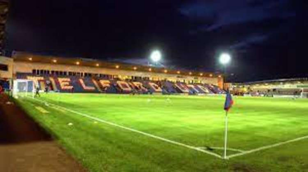 AFC Telford United will travel to Felixstowe from their Bucks Head Stadium