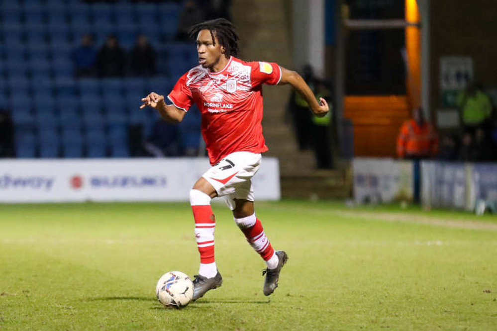 Tariq Uwakwe impressed on his Alex debut (Picture credit: Kevin Warburton).