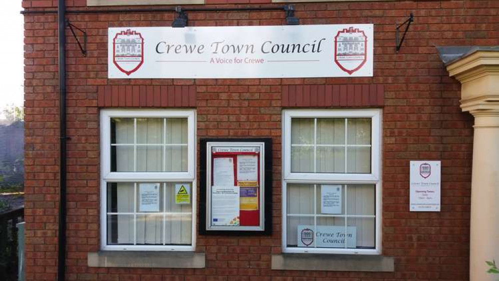 Crewe Town Council offices at Chantry Court.