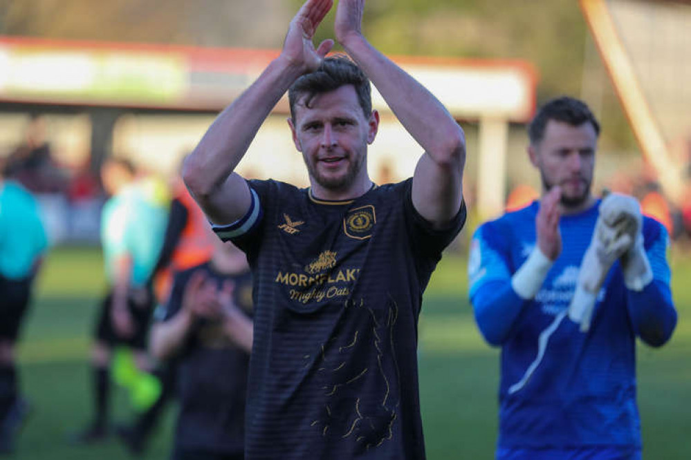 Chris Porter scored his fifth goal of the season (Picture credit: Kevin Warburton). Chris Porter scored his fifth goal of the season (Picture credit: Kevin Warburton).