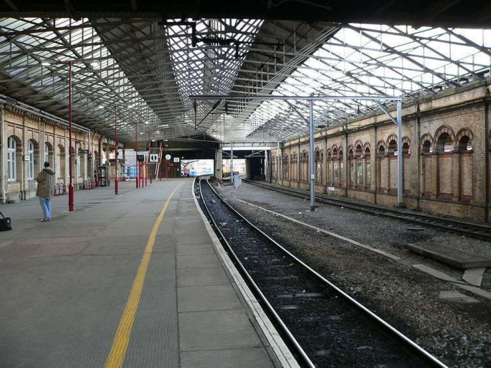 Crewe Railway Station.