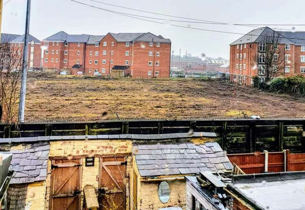 Clearing work at the former LMR site. (Picture credit: Rhiannon Cassidy)