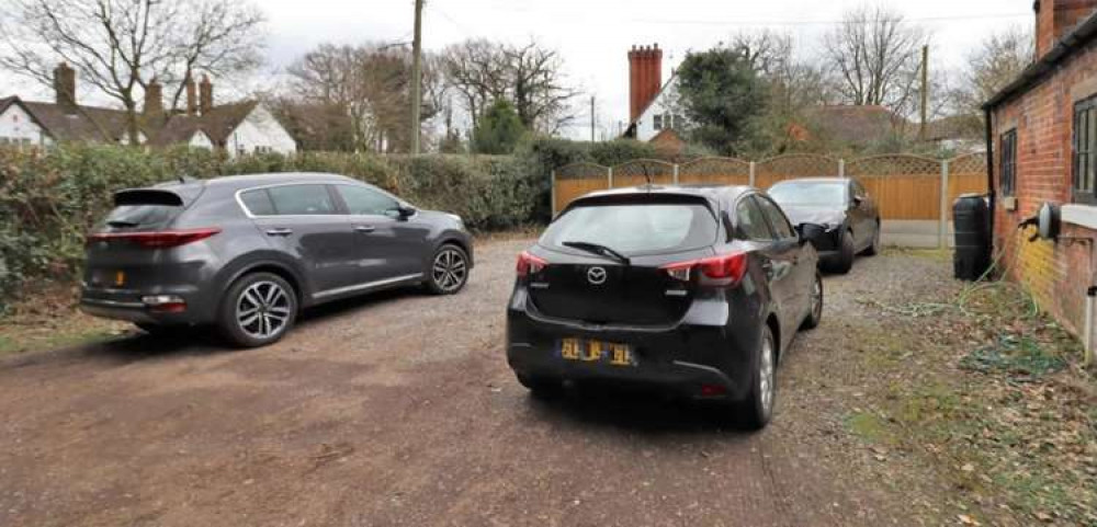 There are transferrable parking rights for 2 vehicles at the back of the property. There are transferrable parking rights for 2 vehicles at the back of the property.