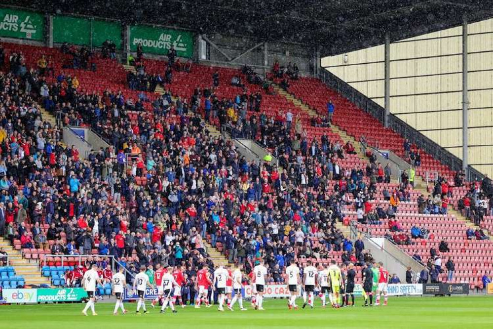 Crewe Alex has made a statement regarding medical emergencies at matches. (Picture credit: Crewe Alexandra)