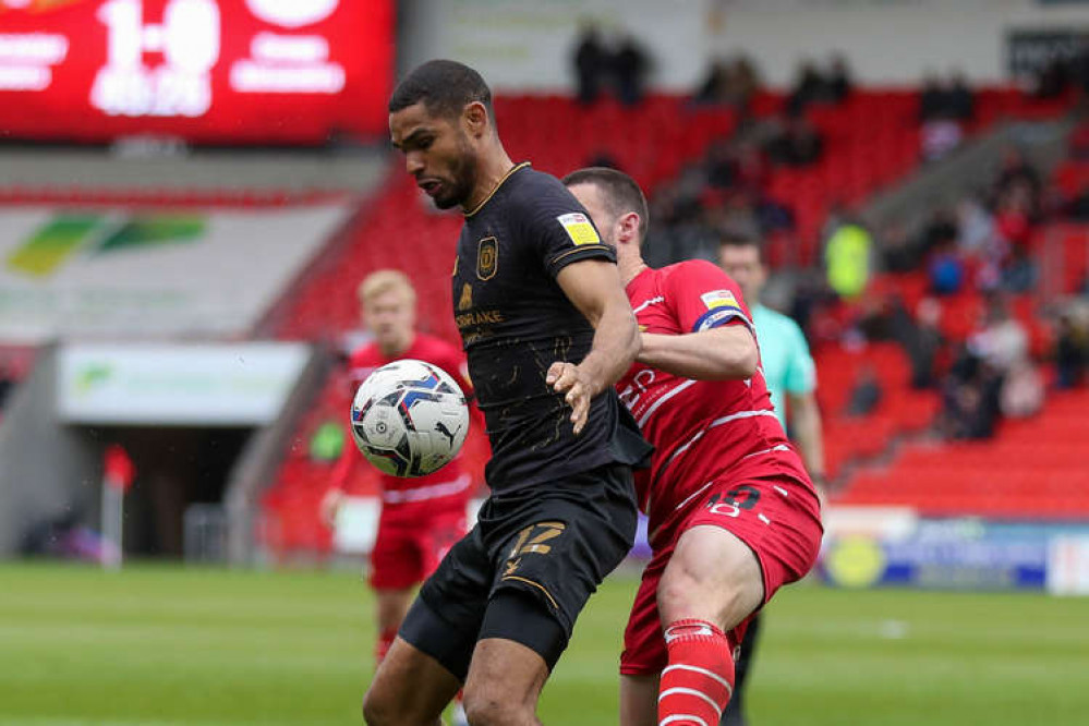 Mikael Mandron was making his first start since February (Picture credit: Kevin Warburton).