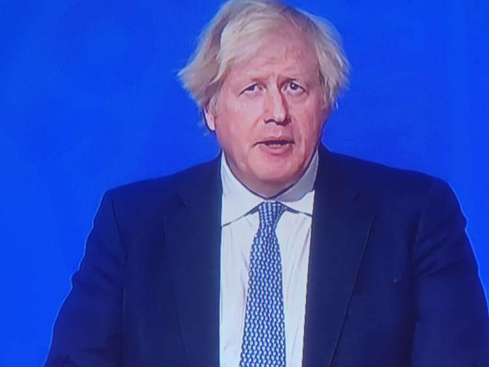 Boris addresses the nation on TV tonight (Wednesday)