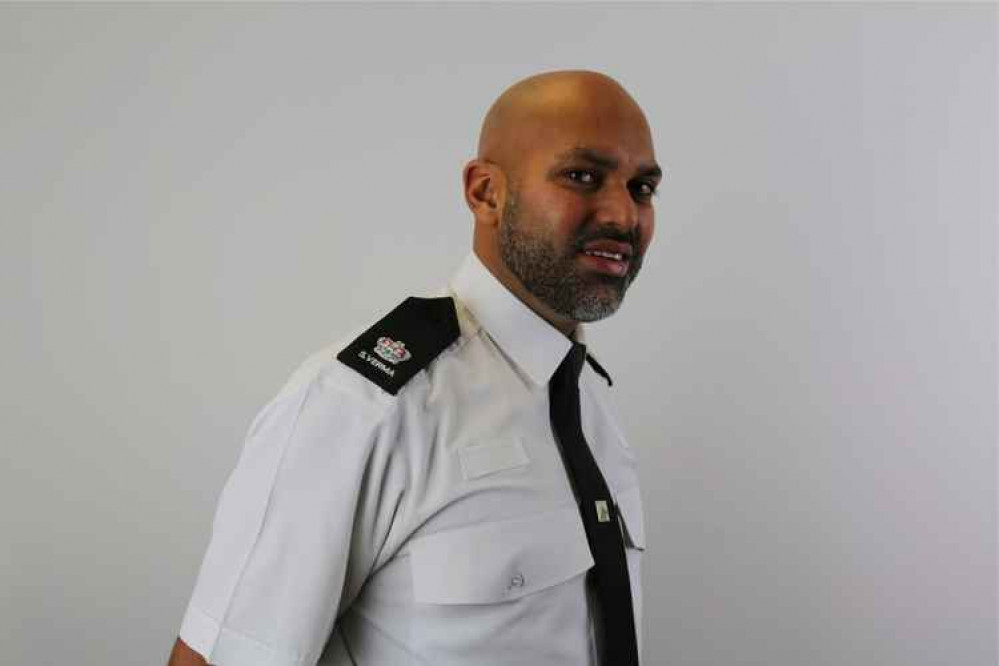 Superintendent Suk Verma. Photo Credit: Nottinghamshire Police